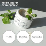 Botanicsens Dark Age Spots Corrective Facial Cream Nutritive Erasing Skin Color Control Dark Spots & Age Spots Remover Freckle Blemishes Tone Up Men and Women 65ml/2.19fl.oz