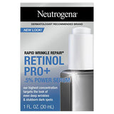 Neutrogena Rapid Wrinkle Repair Retinol Pro+.5% Power Facial Serum, Gentle Anti-Aging Face Serum with.5% Pure Retinol & Nourishing Emollients, Non-Comedogenic, Paraben-Free, 1 fl. oz