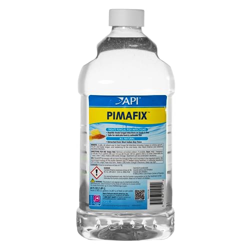 API PIMAFIX Freshwater and Saltwater Fish Remedy 64-Ounce Bottle
