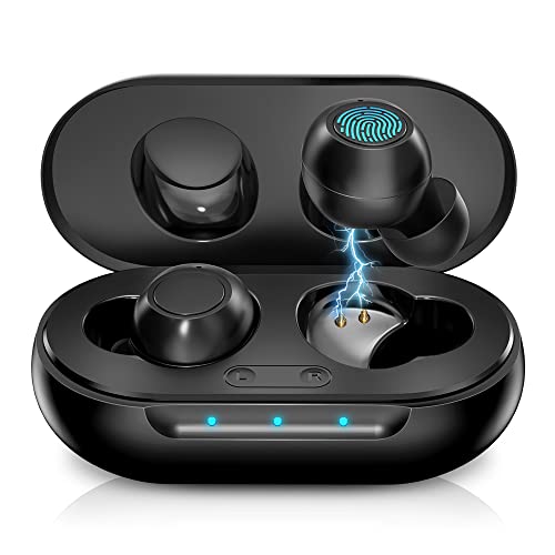 Hearing Aids Reachrgeable-Hearing Aids For Senior,Digital Hearing Amplifier Sound Amplifier for Ears Hearing Aid Earbuds Devices for Adult, Black