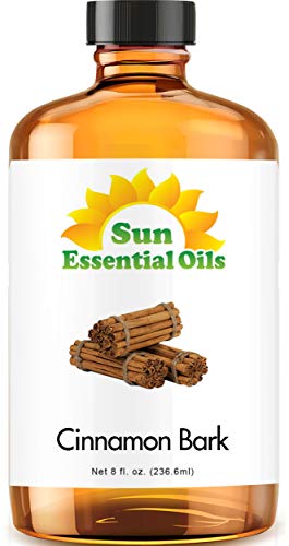 Sun Essential Oils 8oz - Cinnamon Essential Oil - 8 Fluid Ounces
