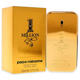 Paco Rabanne 1 Million By Paco Rabanne For Men Eau De Toilette Spray, 1.7 Fl Oz / 50 Ml