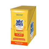 Wet Ones Antibacterial Hand Wipes, Tropical Splash - 20 ct. Size Wipes (10 Pack)