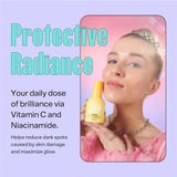 Bubble Skincare Day Dream Brightening Serum - Vitamin C + Niacinamide for Even Skin Tone & Texture - Antioxidant Aging Support Dark Spot Treatment Skin Brightening Serum (30ml)