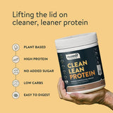 Nuzest - Pea Protein Powder - Clean Lean Protein, Premium Vegan Plant Based Protein Powder, Dairy Free, Gluten Free, GMO Free, Protein Shake, Rich Chocolate, 20 Servings, 1.1 lb