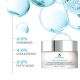 LuminaSkin Triple Lipid Restore Cream Anti-Aging Face Moisturizer Peptide Cream Facial Skin Care with Ceramides and Fatty Acid - 48 ml /1.6 fl oz