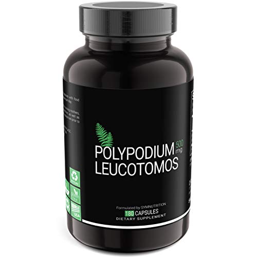 Polypodium Leucotomos Plant Capsules for Daily Support 180 Count