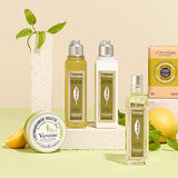 L’OCCITANE Invigorating and Refreshing Verbena Shower Gel Refill: Cleanse, Infused With Organic Verbena Extract, Lemon Scented Body Wash 16.9 0z.