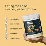 Nuzest - Pea Protein Powder - Clean Lean Protein, Premium Vegan Plant Based, Dairy Free, Gluten Free, GMO Free, Naturally Sweetened Protein Shake, Smooth Vanilla, 20 Servings, 1.1 lb