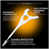 DenTek Complete Clean, Variety Pack, Fresh Mint Angles Floss Picks (75ct), & Interdental Cleansers (32ct) (2 of Each)