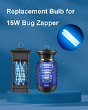 Shootingstar BL-2U E27 15W Bug Zapper Replacement Light Bulb Compatible with HOMESUIT, Keuomy, YISSVIC, Yluces, POWIFY and Other Models 15W Bug Zapper, 4 Pack