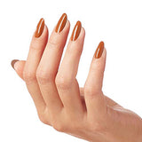 OPI Nail Lacquer, My Italian is a Little Rusty, Orange Nail Polish, Milan Collection, 0.5 fl oz