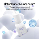 IOPE Retinol Super Bounce Serum, 7 Day Retinol Serum for face, Premium Korean Retinol, Anti-Aging, Reduction in Fine Wrinkles, Gentle Nourishment for Sensitive Skin, 1.01 Fl Oz.