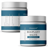 T.botanicals Eggplant Extract Cream, 3000 mg, Fragrance-Free Balm for Skin Disorders, 2 oz