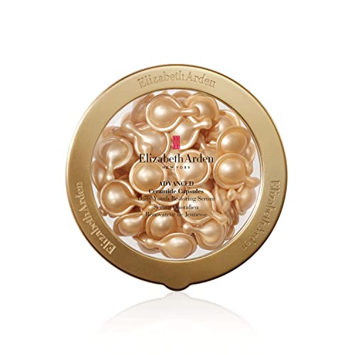 Elizabeth Arden Anti-Aging Ceramide Capsule Serum, Advanced Daily Youth Restoring Face Serum, Nourishing Skin care, 60 Count
