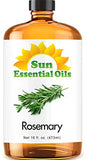 Sun Essential Oils 16oz - Rosemary Essential Oil - 16 Fluid Ounces