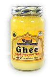 Rani Ghee Pure & Natural from Grass Fed Cows (Clarified Butter) 16oz (1lb) 454g ~ Glass Jar | Paleo & Keto Friendly | Gluten Free | Product of USA