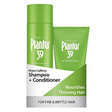 Plantur 39 Phyto-Caffeine Women's Nourish & Cleanse Kit for Fine, Thinning Natural Hair Growth, Shampoo (8.45 fl oz) and Conditioner (5.07 fl oz)