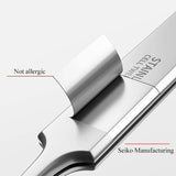 German Ultra-fine No. 5 Cell Pimples Blackhead Clip Tweezers Beauty Salon Special Scraping & Closing Artifact Acne Needle Tool, Silver