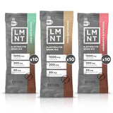 LMNT Hot Chocolate and Coffee Mixer - Chocolate Medley (Mint, Chai, and Raspberry) Salt Electrolytes | Hydration Powder Packets | No Sugar or Artificial Ingredients | Keto & Paleo Friendly | 30 Sticks