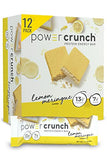 Power Crunch Protein Wafer Bars, High Protein Snacks with Delicious Taste, Lemon Meringue, 1.4 Ounce (12 Count)