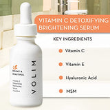 VOLIM Bright & Beautiful Vitamin C Facial Serum, Anti-Aging Face Serum for Women