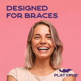 Platypus Orthodontic Flossers for Braces- Unique Structure Fits Under Arch Wire, Floss Entire Mouth in Two Minutes, Increases Flossing Compliance, Will Not Damage Braces - 30 Count Bag (Pack of 6)