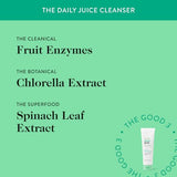 good.clean.goop beauty The Daily Juice Cleanser | Foaming Facial Cleanser to Hydrate & Cleanse Skin | Fruit Enzyme, Chlorella Extract & Spinach Leaf Extract | Face Wash to Detoxify Skin | 4.2 Fl oz