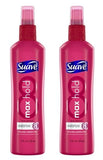 Suave Hairspray, Max Hold 8 – Non-Aerosol Hair Spray, Extra Hold, Anti-Frizz Hair Products, Scented, 11 Oz (Pack of 2) 