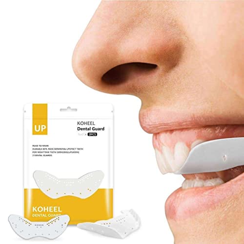 KOHEEL Lightweight Night Guard to Stop Bruxism, Moldable Mouth Guard 2 Count (1 Pack)