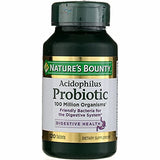 Nature's Bounty Probiotic Acidophilus Tablets, 120 ea (Pack of 5)