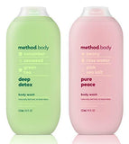 Method Body Wash (Deep Detox + Pure Peace)