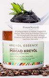 Kreyol Essence - Scalp Care POMAD, Detox + Treat, Rosemary Peppermint 4 Oz, Natural, Paraben Free, Healthy Scalp, Hair Care