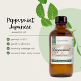 16 fl oz - Peppermint Essential Oil 100% Pure, Uncut - GreenHealth