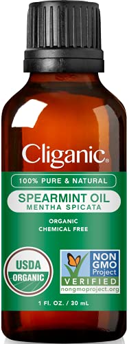 Organic Spearmint Essential Oil, 1oz