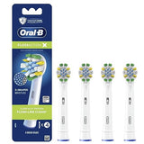 Oral-B FlossAction Electric Toothbrush Replacement Brush Heads, 4ct