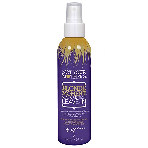 Not your Mother's Hair BLONDE MOMENT Leave in Conditioner, 6 Fl Oz