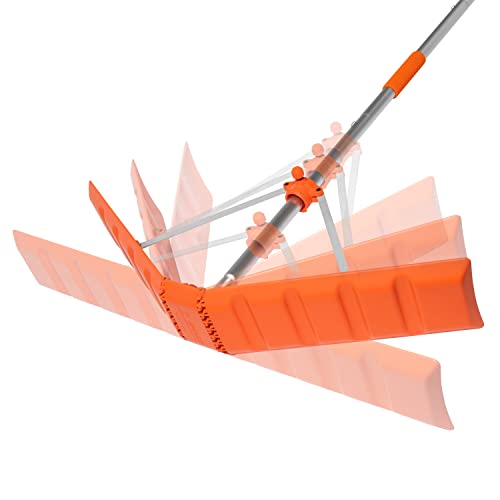 EZ SMART Snow ROOF RAKE, 36-INCH Blade, Collapsible, Extreme Durability, Compact, EZ Storage, (Pole Sold SEPARETELY)…