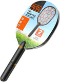 BLACK+DECKER Bug Zapper Fly Swatter Electric for Mosquitoes Indoor Outdoor– Harmless-to-Humans Battery Operated – Handheld Bug Zapper Racket