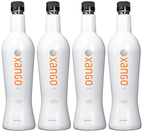 XANGO Mangosteen Juice, 750 ml, 4-Count (1 case)