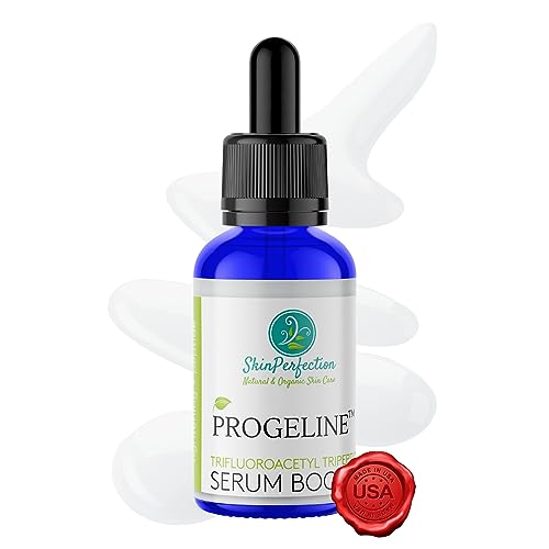 Firming Serum Booster with Progeline Peptide Repair Serum Neck and Face Progeline Cream Upgrade Trifluoroacetyl Tripeptide-2 Anti-Aging DIY Skin Perfection .5 Fl Oz