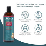 Aleavia Cranberry Body Cleanse – Organic & All-Natural Prebiotic Body Wash, Scented with Pure Essential Oils – Nourish Your Skin Microbiome – 16 Oz.