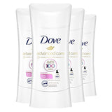 Dove Antiperspirant Deodorant Stick No White Marks on 100 Colors Clear Finish 48-Hour Sweat and Odor Protecting Deodorant for Women, 2.6 Ounce (Pack of 4)