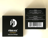 Pürblack Live Resin True Gold Shilajit - Genuine, High-Efficacy, 5th Generation Shilajit - 60 Servings (30g Jar with purscale)