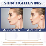 Maitys 204 Pieces Face Lift Tapes with Lifting Rope Sets 180 Pieces Face Tape Lifting Invisible Adhesive Lifting Patch Quick Face Lifting Band Neck and Eye Lift Tape for Women Ladies Face Beauty