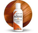 Adore Semi Permanent Hair Color - Vegan and Cruelty-Free Hair Dye - 4 Fl Oz - 038 Sunsine Orange (Pack of 1)