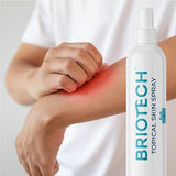 BRIOTECH Hypochlorous Acid Spray, Topical Skin Face & Body Mist, Support Irritations, Soothe Redness, Dry Skin & Scalp, Athletic Itch, Packaging May Vary