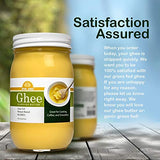 Vital Ghee - Ghee Butter Organic Grass Fed Butter - Organic Ghee Clarified Butter Grass Fed - Ghee Organic - Unsalted Ghee Butter Grass Fed - Grass Fed Ghee Organic - Natural Ghee - 16 oz