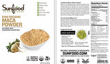 Sunfood Superfoods Organic Maca Root Powder | 8oz