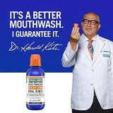TheraBreath Healthy Gums Mouthwash, Clean Mint, Antigingivitis, Dentist Formulated, 16 Fl Oz (2-Pack)
